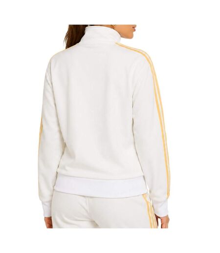 Veste blanc/jaune femme adidas crepe