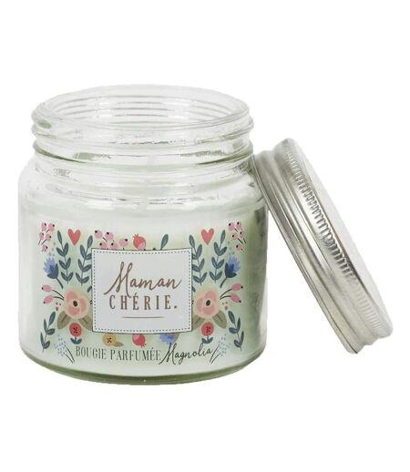 Bougie parfumée en pot Maman 6.5 cm (Lot de 4)