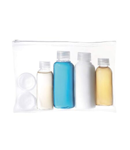 Ensemble de voyage airpro taille unique transparent MidOcean