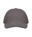 Buffalo 6 Panel Baseball Cap Dark Grey Grey MidOcean-1