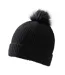 Bonnet À Revers Et Pompon Duveteux Glitz Femme Noir Dare 2B-3