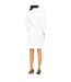 Women's long-sleeved shirt dress with lapel collar C5A13-PC