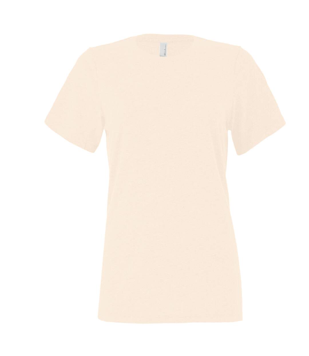 T-shirt femme rose pâle Bella + Canvas-1