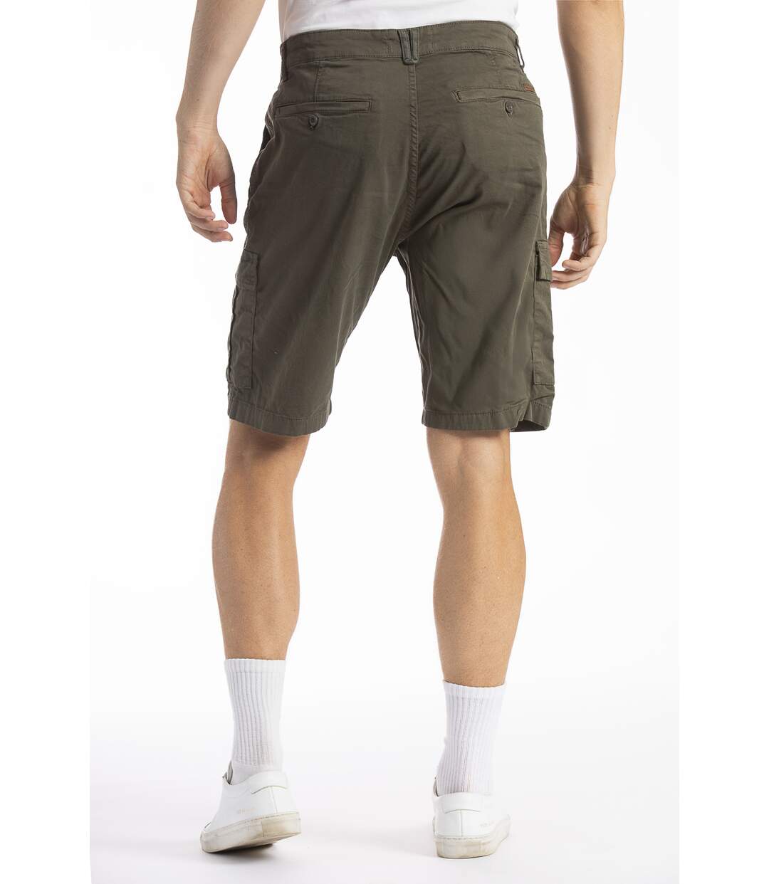 Bermuda coupe cargo stretch FRANKY-3