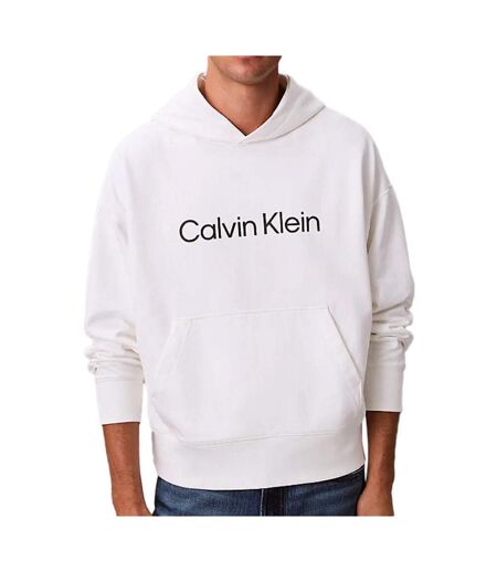 Sweat blanc homme calvin klein jeans standard