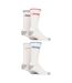 Men's Cushioned Crew Socks - 4 Pack Sport Running Socks-3
