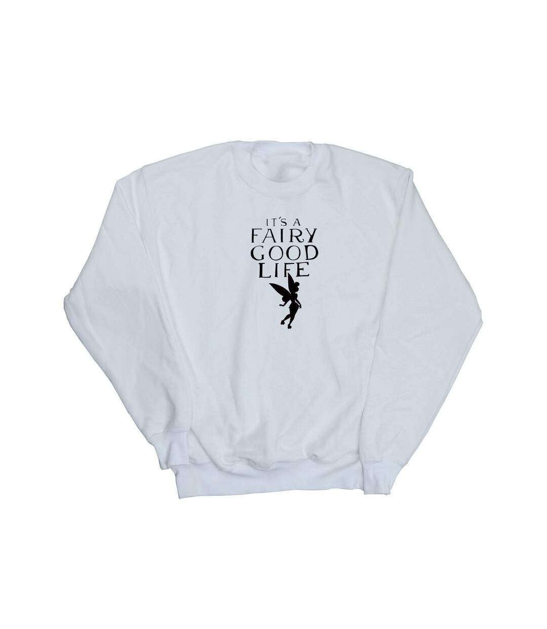 Disney Sweatshirt Femme/Ladies Tinkerbell Fairy Good Life (Blanc) - UTBI41004-1