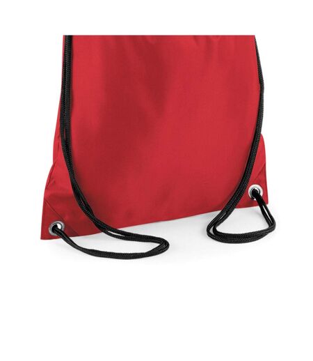 Lot De 2  Budget Sac De Gym Résistant À L´eau Avec Cordon De Serrage 11 Litres Taille Unique Rouge Bagbase