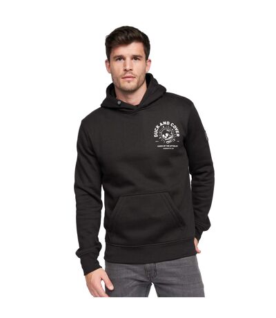 Mens lenmore hoodie black Duck and Cover