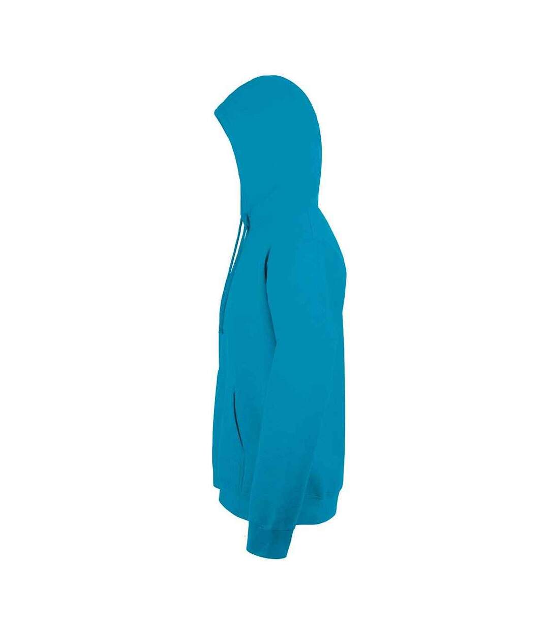 Sweat À Capuche Snake Adulte Turquoise Pâle SOLS-3