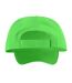 Result Unisex Core Houston 5 Panel Printers Baseball Cap (Pack of 2) (Lime) - UTBC4224