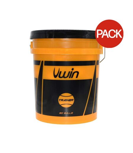 Uwin Trainer Tennis Balls (Pack of 60) (Orange) (One Size) - UTRD1538