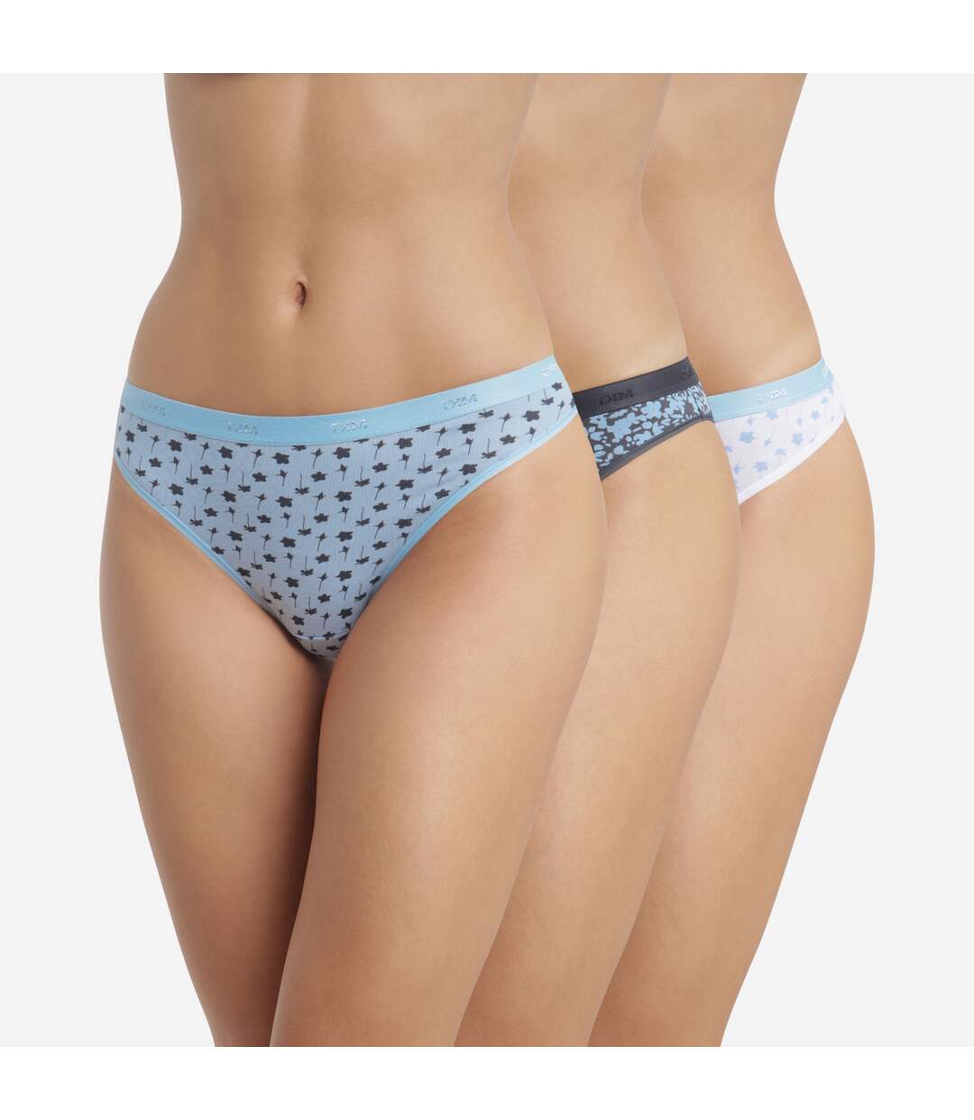 Lot de 3 Strings Les Pockets Coton-1