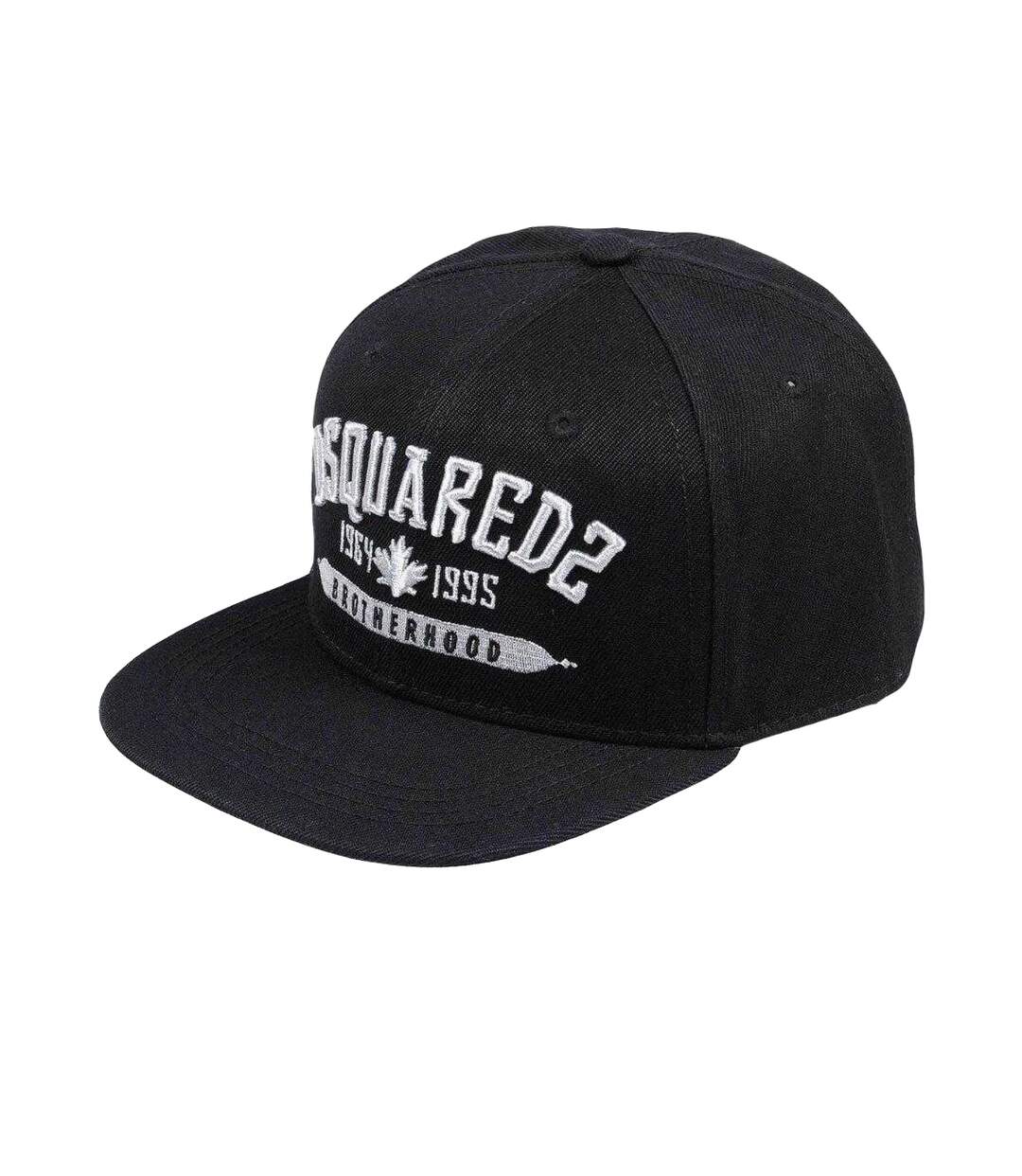 Casquette Motif/style Logo Noir Blanc DSquared2-1