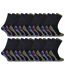 24 paires de chaussettes de travail en bambou doux et respirantes pour hommes-1