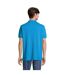 Unisex Adult Pacific Pique Twin Needle Stitch Polo Shirt Aqua SOLS-2