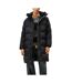 Doudoune noire homme tommy hilfiger tjm hooded down maxi-1