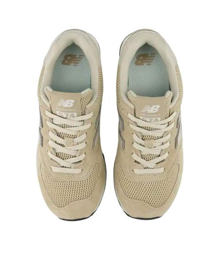 Baskets Femme Beige Blanc New Balance