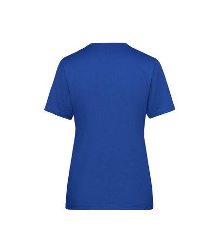 T-shirt Bio Workwear Femme Bleu Roi James And Nicholson