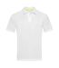 Polo Hommes Blanc Stedman-2