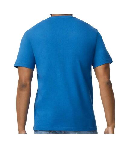 Mens cotton lightweight t-shirt royal blue Gildan