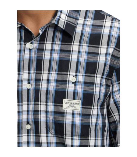 Chemise Motif/style Logo Brodé Homme Océan Guess