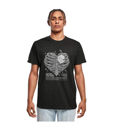 T-shirt Heart Cage Homme Noir Mister Tee