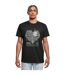 T-shirt Heart Cage Homme Noir Mister Tee-1
