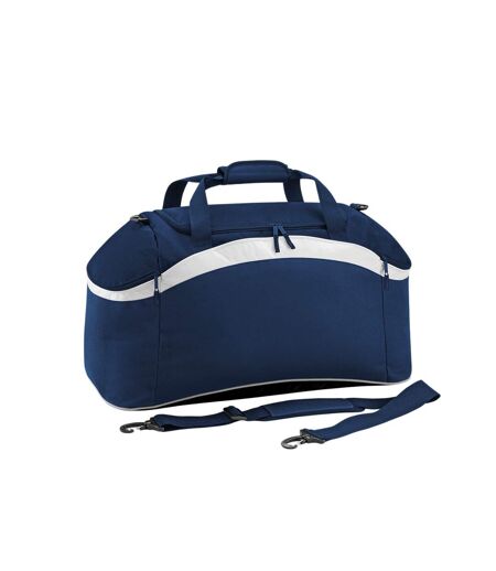 Teamwear carryall one size french navy/white Bagbase