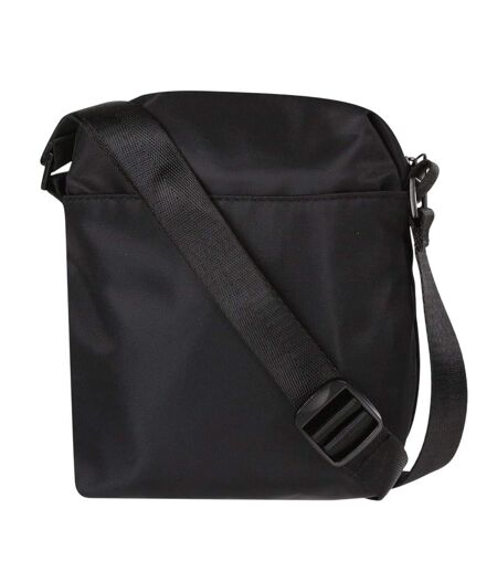 Rectangle Crossbody Bag One Size Black Spiral