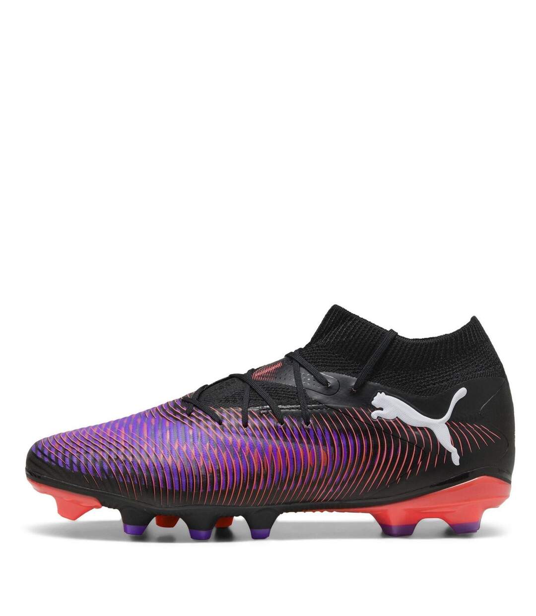 Mens Future 8 Pro Artificial Ground Football Boots Black Purple Puma-2