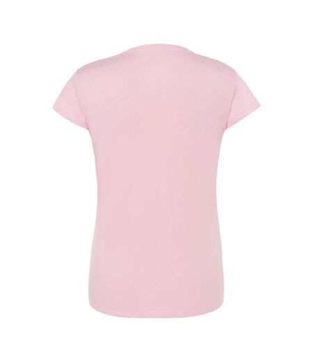 T-shirt Comfort Femme Rose JHK