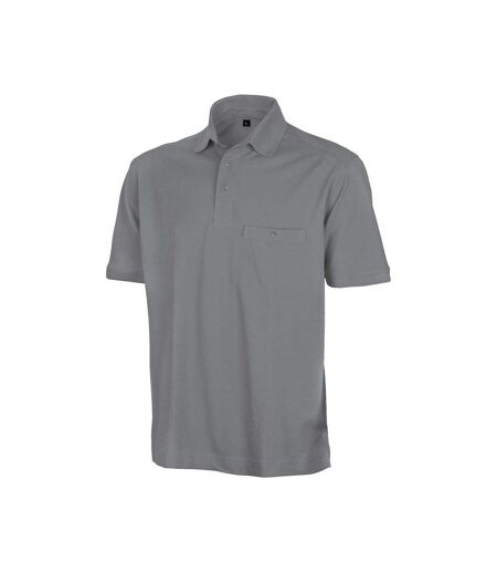 Polo Apex Homme Gris Clair WORK-GUARD By Result