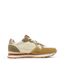Baskets écru/camel femme pepe jeans brit print-2