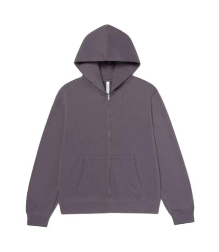 Unisex Adult Heavyweight Heavy Full Zip Hoodie Asphalt Bella + Canvas