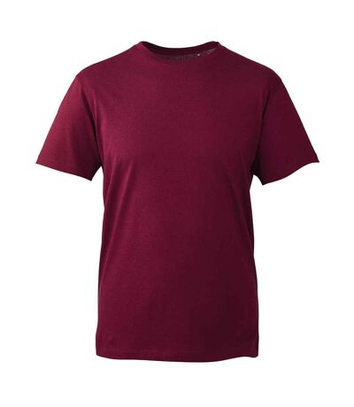 Anthem Mens Organic T-Shirt (Burgundy) - UTPC4295