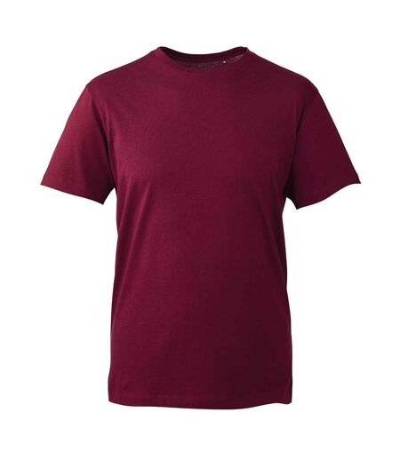 Anthem Mens Organic T-Shirt (Burgundy) - UTPC4295