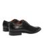 Mens Full Grain Leather Low Heel Formal Shoes Black Giorgio-2