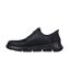 Mens Garza Gervin Leather Oxford Shoes Black Skechers-2