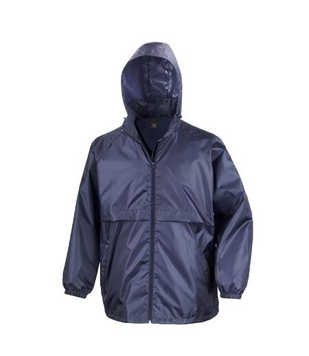 Core Veste Légère Hydrofuge Coupe-vent Homme Bleu Marine Result