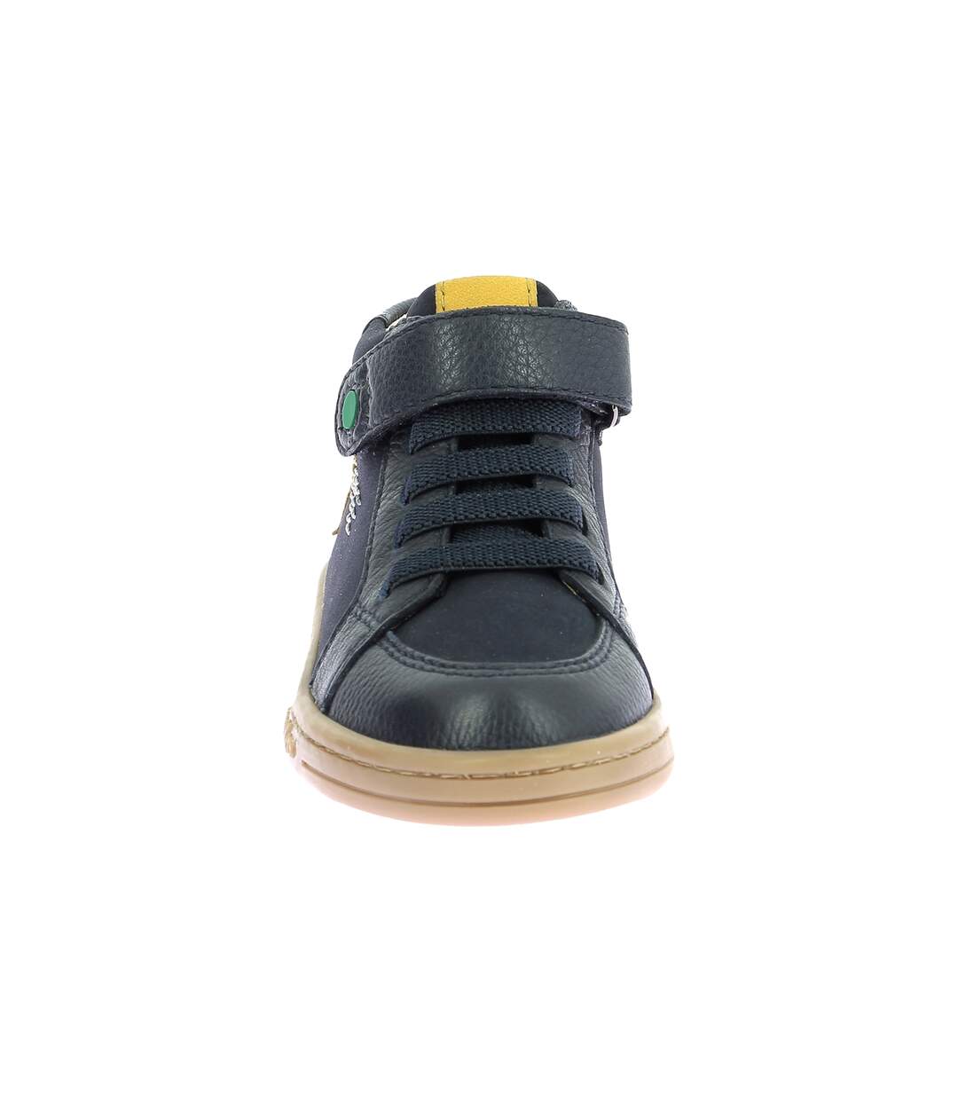 Basket Montante Cuir Enfant Kickers Tackstari-4