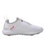Womens/ladies Blaze Pro Ignite Textured Leather Spikeless Golf Shoes White Puma-1