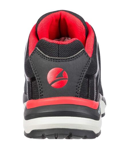 Baskets De Sécurité Hommes Noir Rouge Albatros