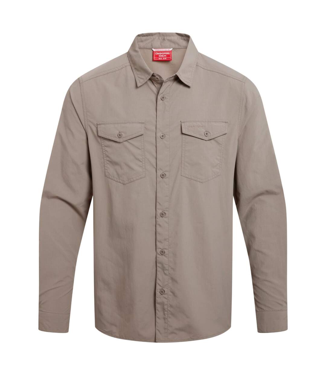 Chemise Loukkos Homme Beige Craghoppers-2