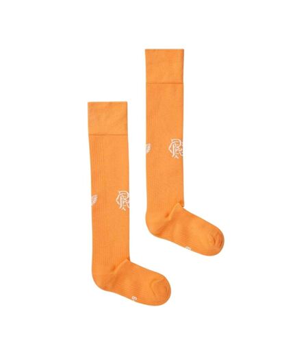 Mens Rangers Fc Goalkeeper Socks Orange Castore