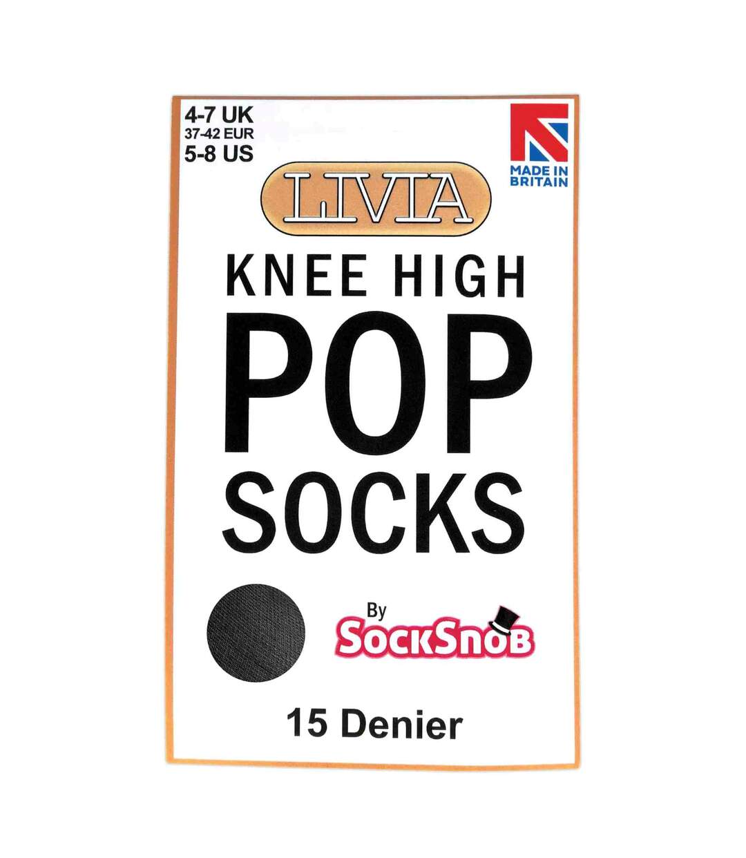 3 Paires Socquettes Femme Hautes Nylon 15 Den-2