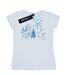 Disney T-shirt en coton Femme/Femme Frozen Anna Sven et Olaf (Blanc) - UTBI22041-1