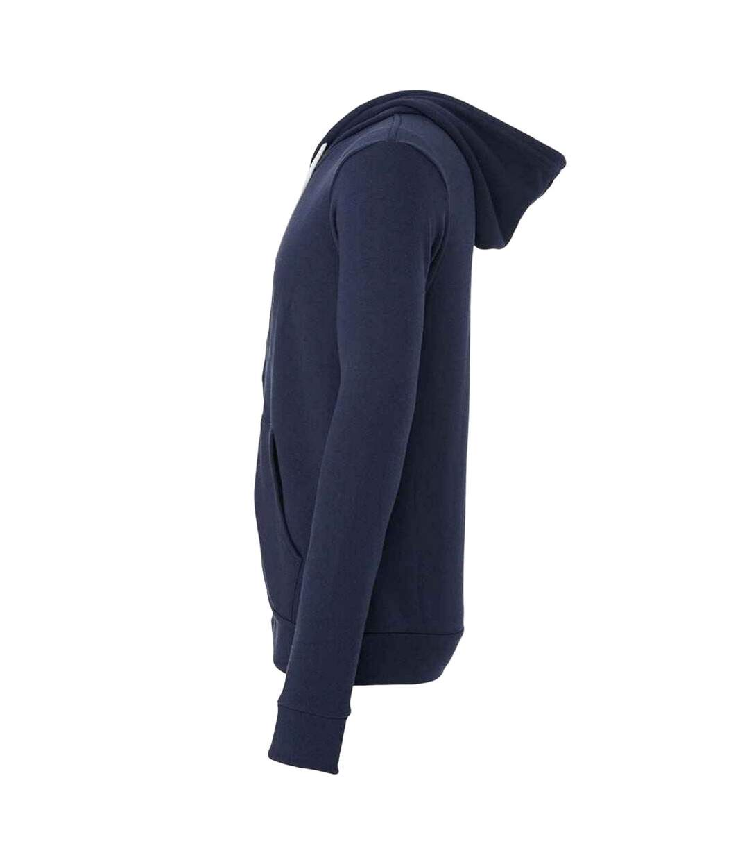 Veste à capuche adulte bleu marine Bella + Canvas