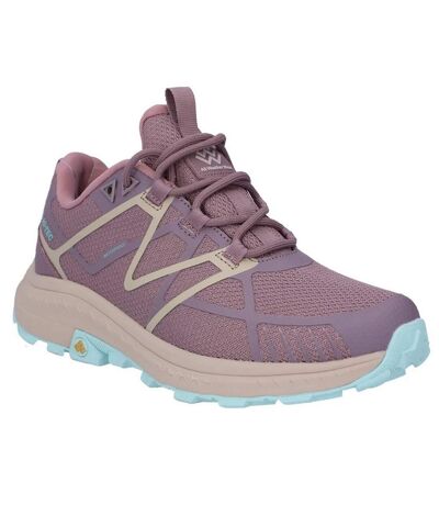 Chaussures De Randonnée Mauna Femme Champignon Rose Sépia Hi-Tec