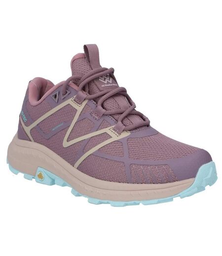 Chaussures De Randonnée Mauna Femme Champignon Rose Sépia Hi-Tec